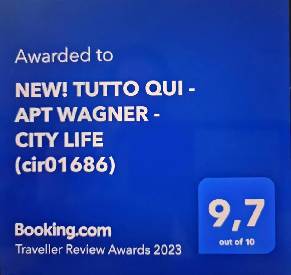 New! Tutto Qui - Apt Wagner - City Life Milan Apartment